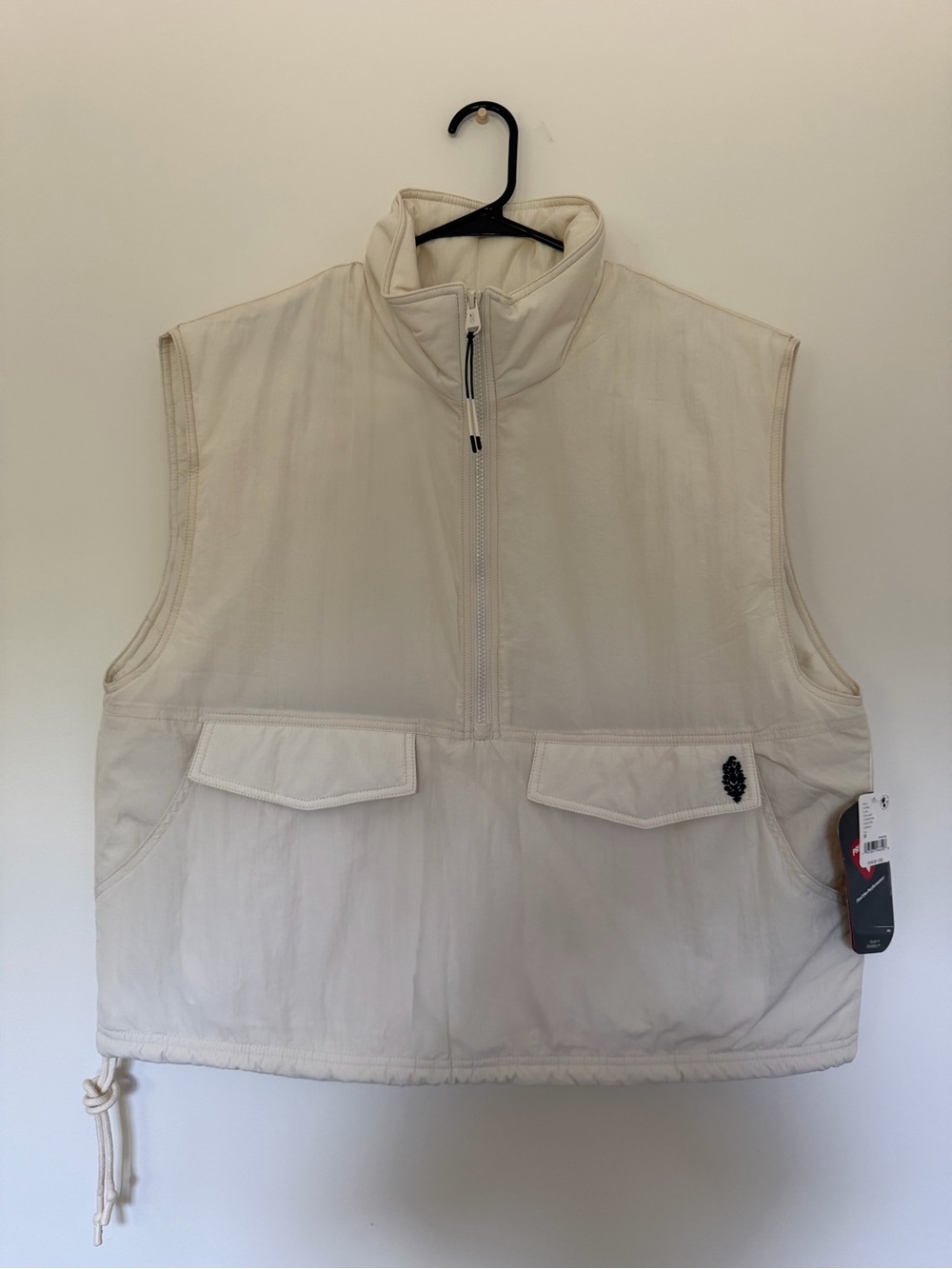 FP Movement by Free People Cream Quilted Sleeveless Puffer Vest - Picture 2 of 13